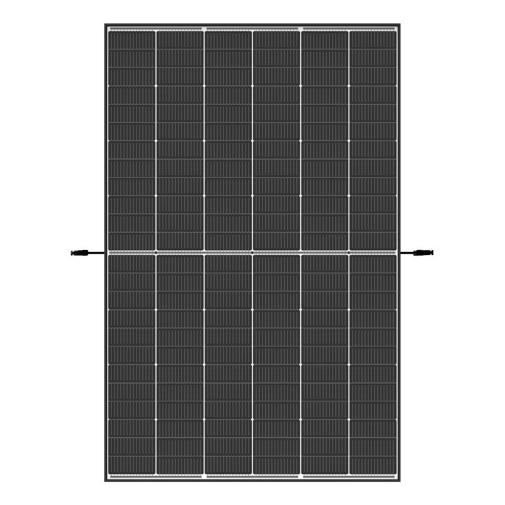 Photovoltaic module 450 W Vertex S+ Dual Glass N-Type Black Frame 30 mm Trina