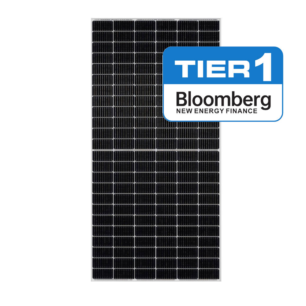 Photovoltaic module 590 W N-type Bifacial Black Frame Transparent 30 mm SunLink