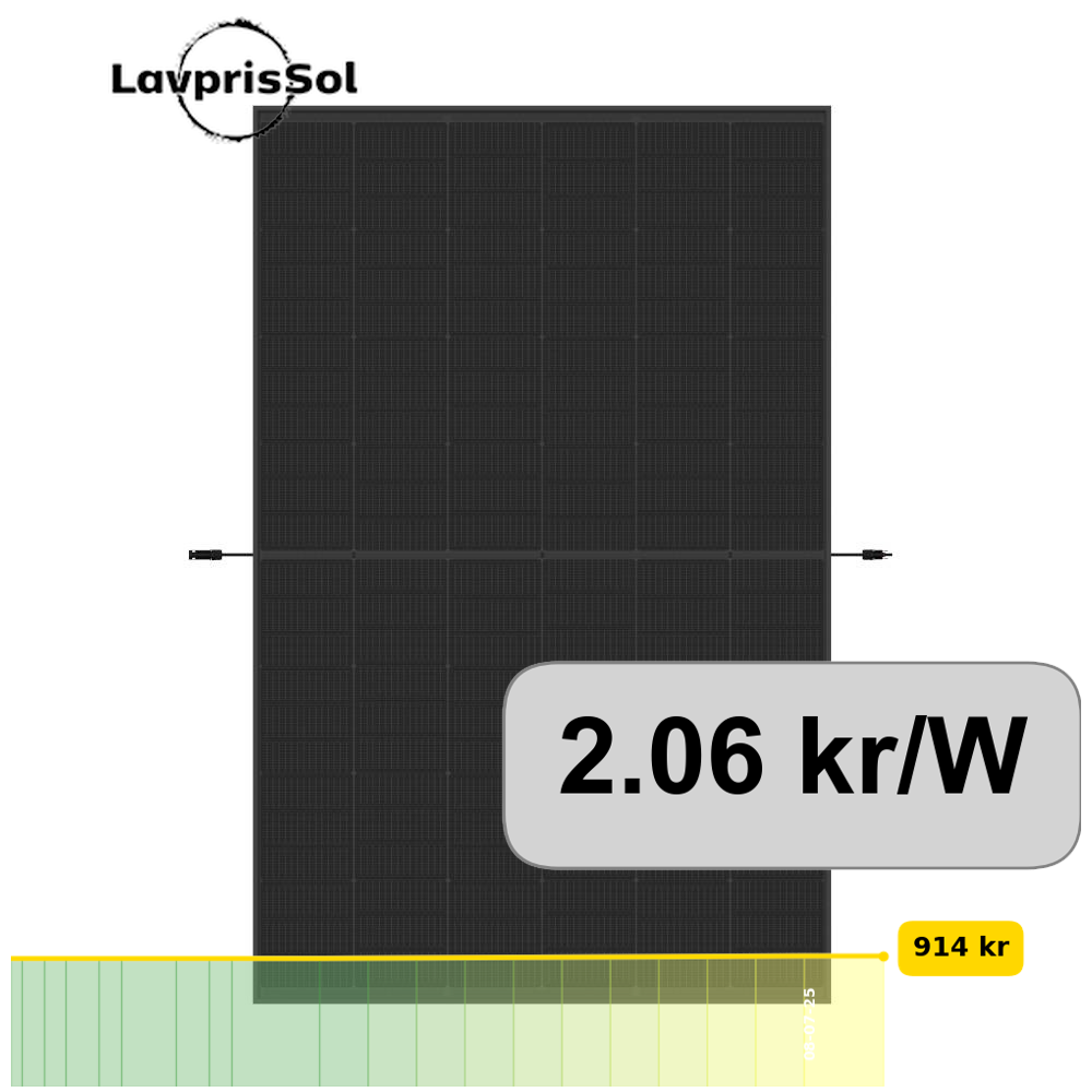 445W Trina Solar Dual Glass N type i-TopCon Module